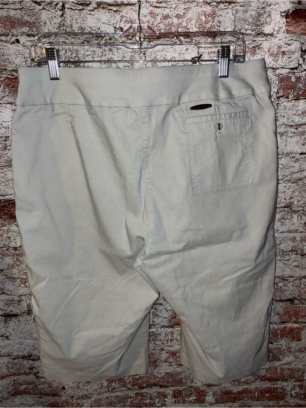 jamie sadock Light Gray Stretch Bermuda Shorts - Picture 3 of 3